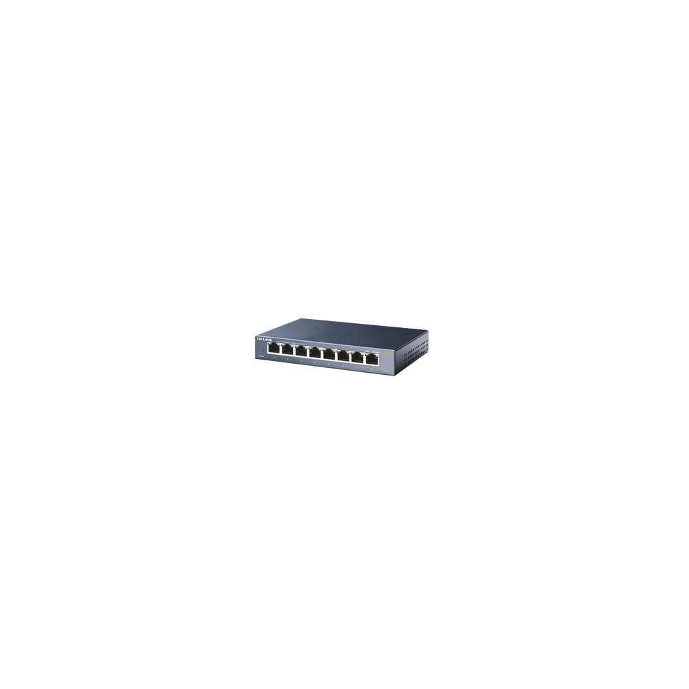 TP-LINK TPL3700022 TP-LINK TL-SG108 - Switch Gigabit no administrable de 8 puertos 10/100/1000 Mbps.