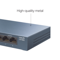 TP-LINK TPL3700006 TP-LINK LS108G - Switch de escritorio Gigabit de 8 puertos 10/100/1000Mbps y carc
