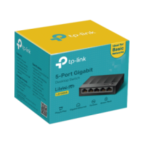 TP-LINK LS1005G TP-LINK LS1005G - Switch para escritorio 5 puertos 10/100/1000Mbps. T