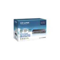 TP-LINK TPL3720010 TP-LINK TL-SG108PE - Easy Smart Switch PoE JetStream con 8 puertos de 10/100/1000