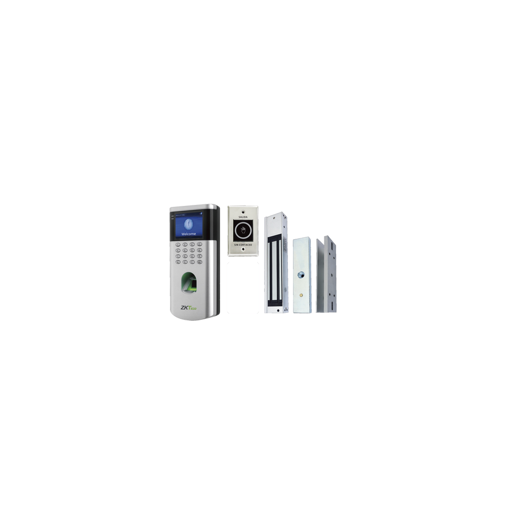ZKTECO ZKT0680042 ZKTECO LF10KIT - Control de Acceso para una Puerta / 1500 Usuarios / Incluye Elect