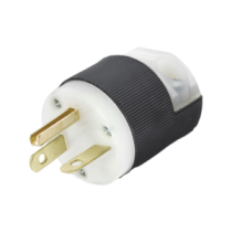 HUBHBL5466C Clavija Entrada Recta/ 20 A 250 V CA/ 2 Polos 3 Hilos/ Nema 6-20 P/Grado Comercial - Industrial. HUB-HBL5466C