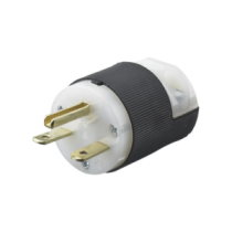 HUBHBL5666C Clavija Entrada Recta/ 15A 250V/ 2 Polos 3 Hilos/ Nema 6-15P/ Grado Industrial- Comercial. HUB-HBL5666C
