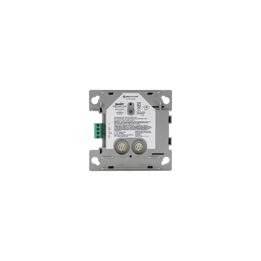 FWRM Mdulo Relevador Inalmbrico/ Protocolo FlashScan de NOTIFIER / Incluye Bateras FW-RM