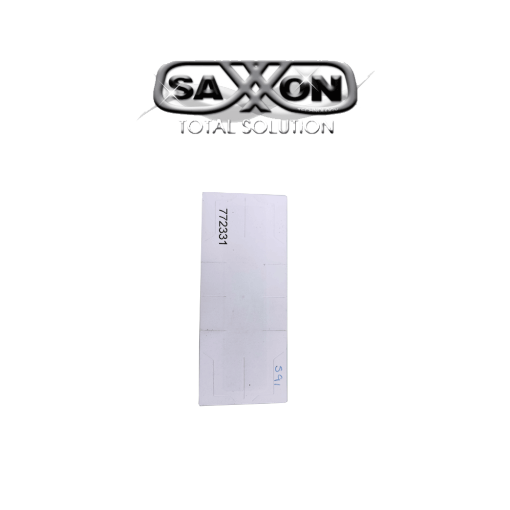 SAX-THF02 AST151008 SAXXON THF02 - TAG De papel ADHERIBLE / Altas