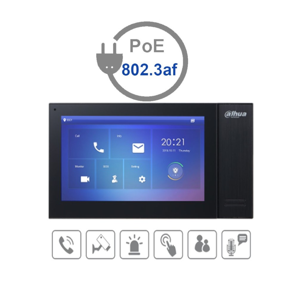 DHI-VTH2421FB-P DHT2210008 DAHUA VTH2421FB-P - Monitor IP Touch d