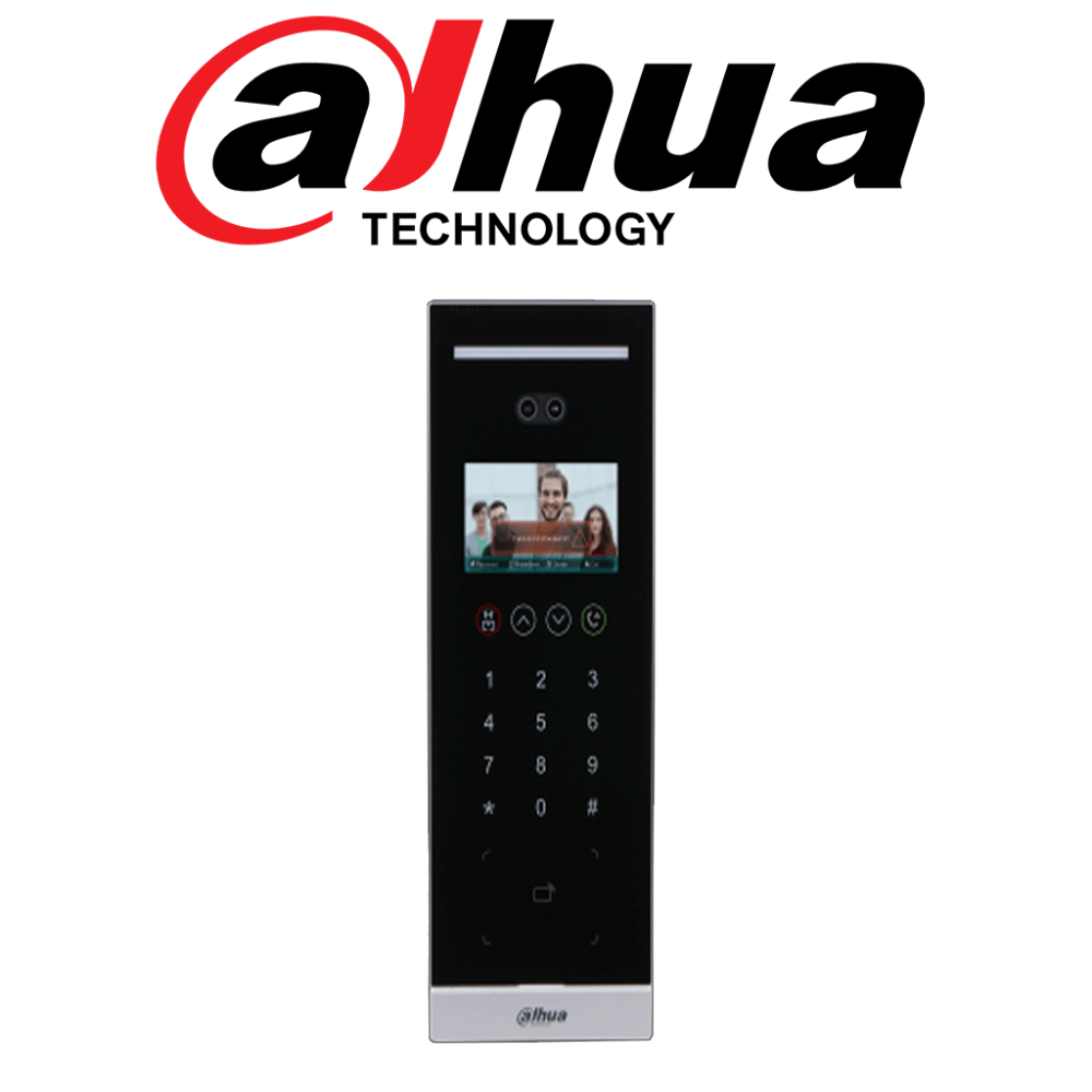 DAHUA DHT2220055 DAHUA DHI-VTO6531-S2 - Frente de calle departamental IP con reconocimiento facial /