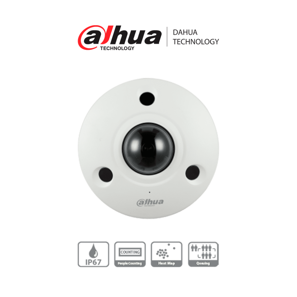 DAHUA DHT0080012 DAHUA IPC-EBW81242N-S2 - Cámara IP Fisheye Resolución de 12 MP/ Lente 1.85mm/ 360 G