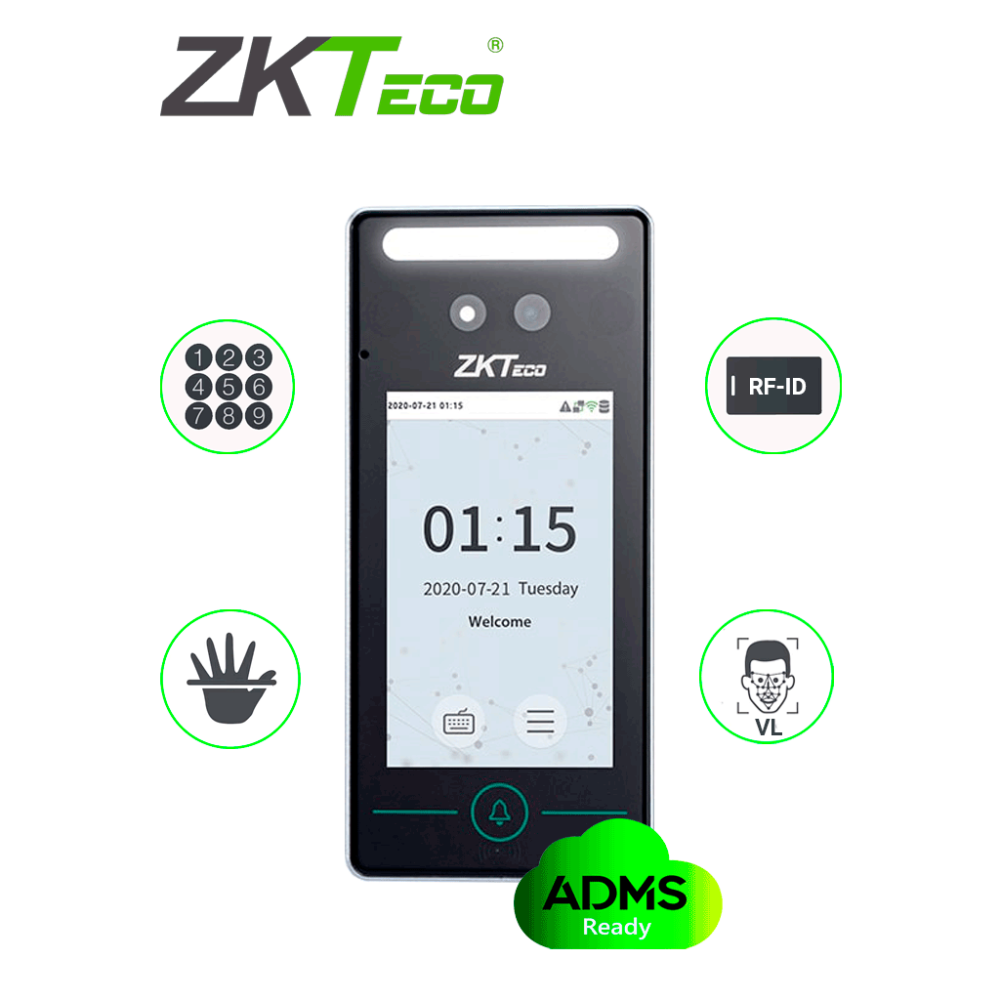SpeedFace-V4L AC ZKT0810026 ZKTECO SpeedFaceV4LAC - Terminal de