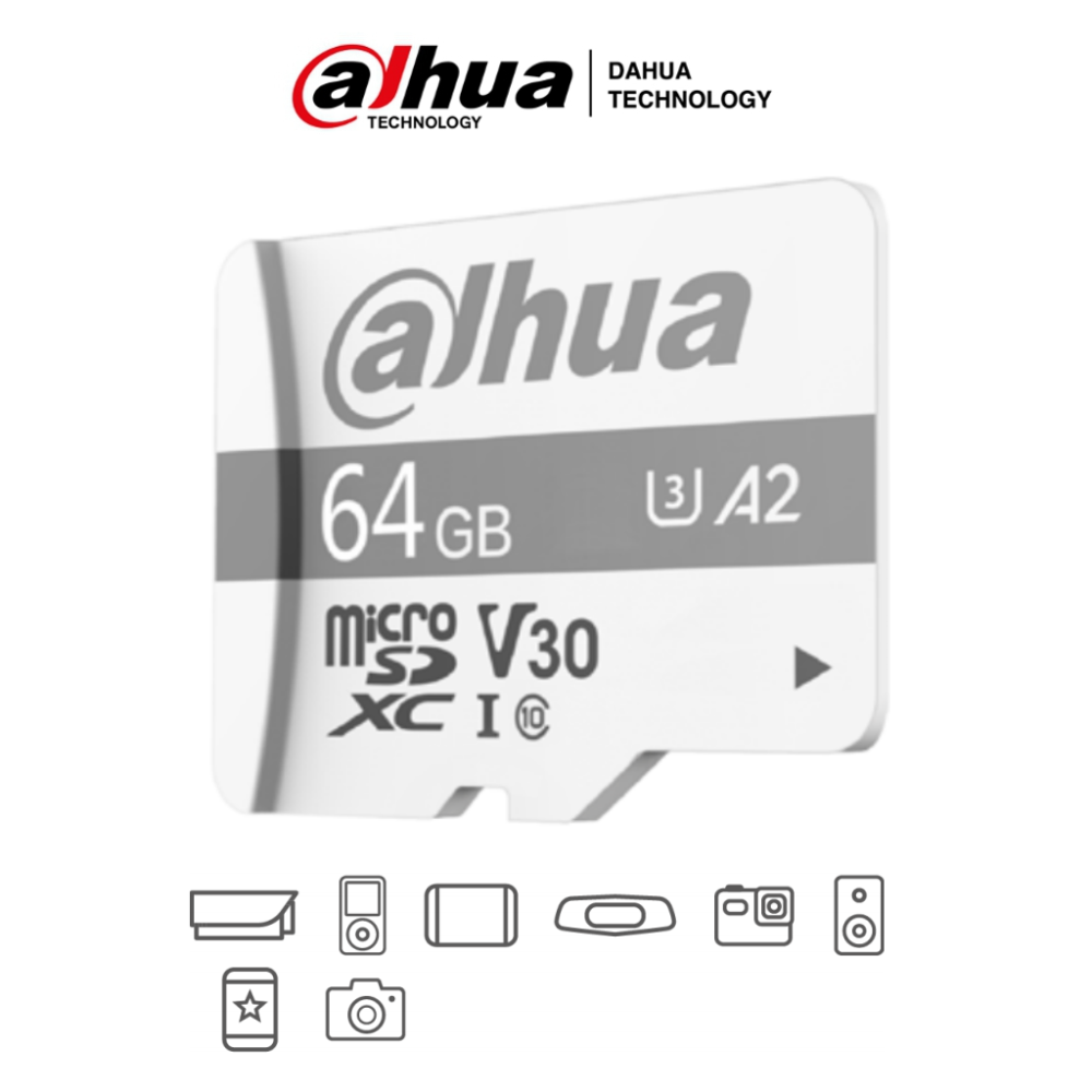 DHI-TF-P100/64 GB DHT1510002 DAHUA TF-P100/64 GB - Dahua Memoria