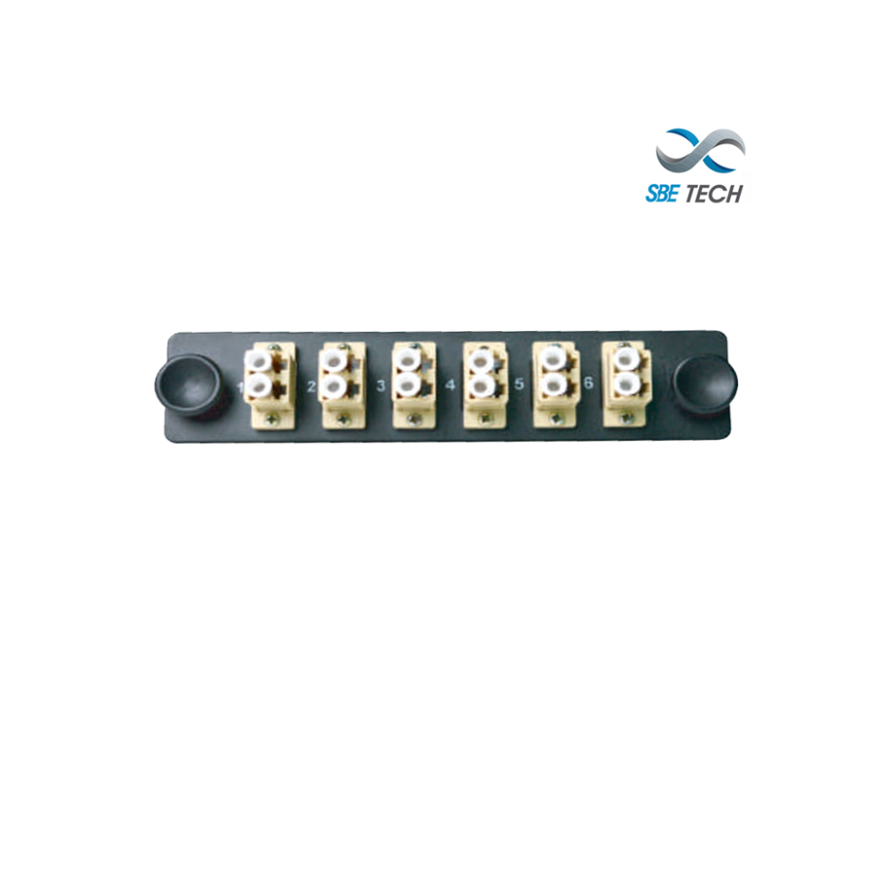 SBE-6LC SBT1940009 SBETECH SBE-6LC - Placa con 6 acopladores LC