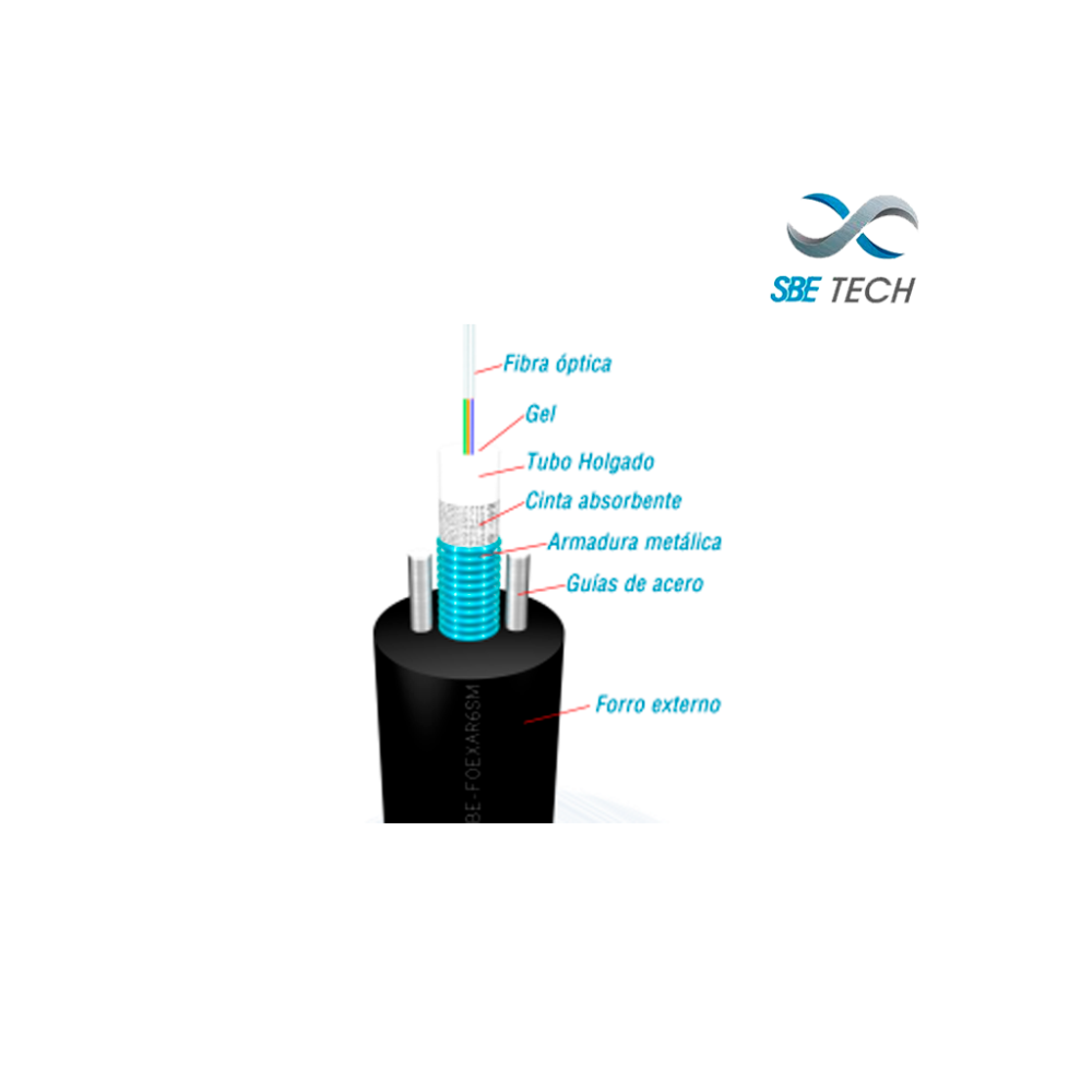 SBE-FOEXAR6SM SBT1930013 SBETECH FOEXAR6SM- Fibra optica con arma