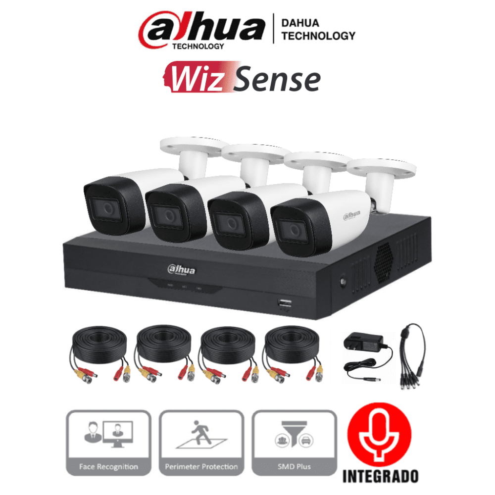 DH-KIT/XVR5104HS-4KL-I3/4-HFW1500CMN-A-0280B-S2 DHT0250013 DAHUA