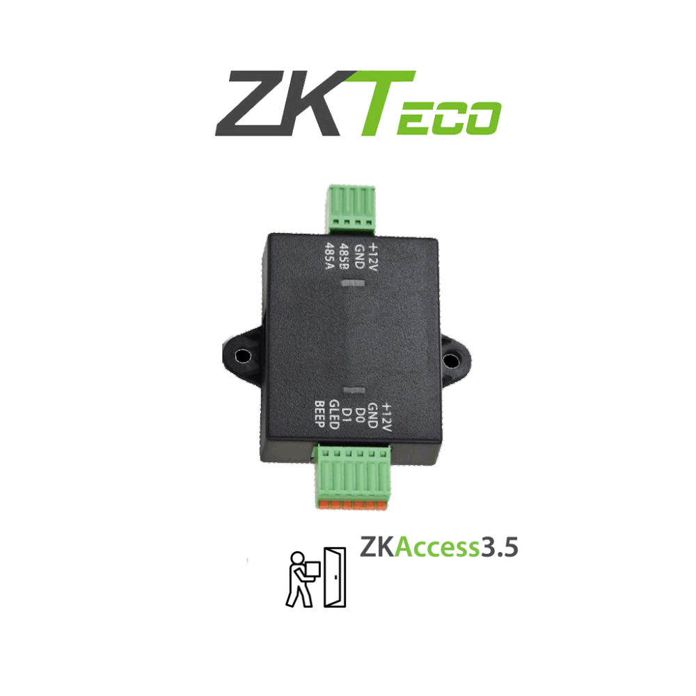 WR485 ZKT0730009 ZKTECO WR485 - Convertidor de Conexion RS485 a W