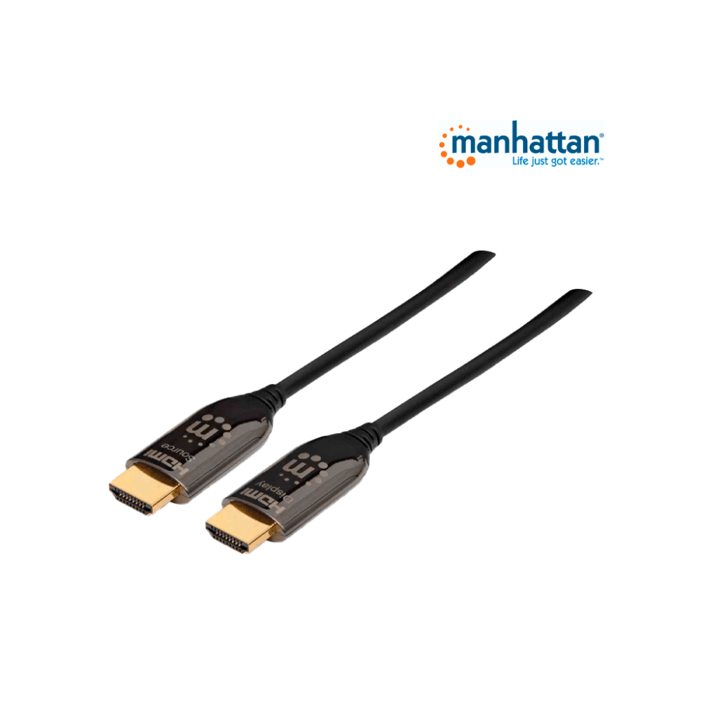 355445 MAN1760049 MANHATTAN 355445 - Cable HDMI Optico Activo Ple