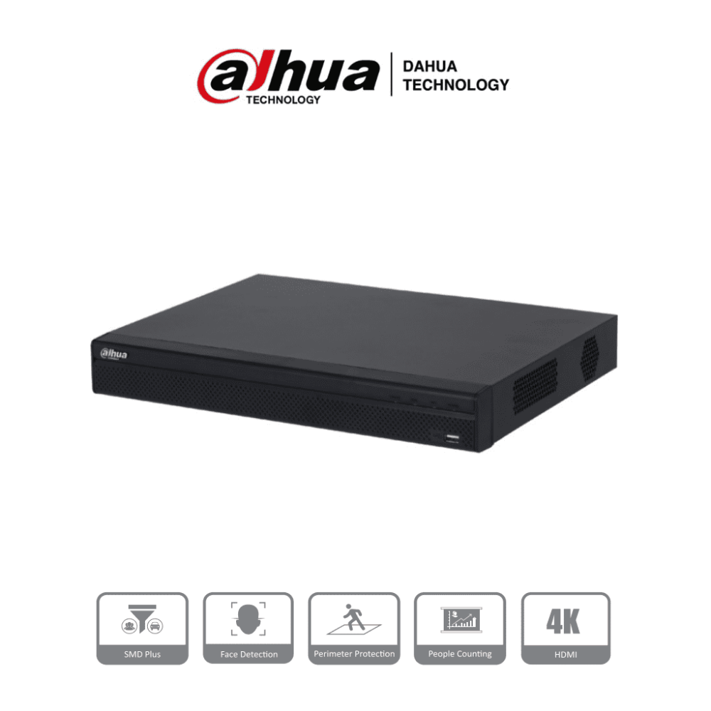 DHI-NVR4232-4KS2/L DHT0210005 DAHUA NVR4232-4KS2/L - NVR De 8 Meg