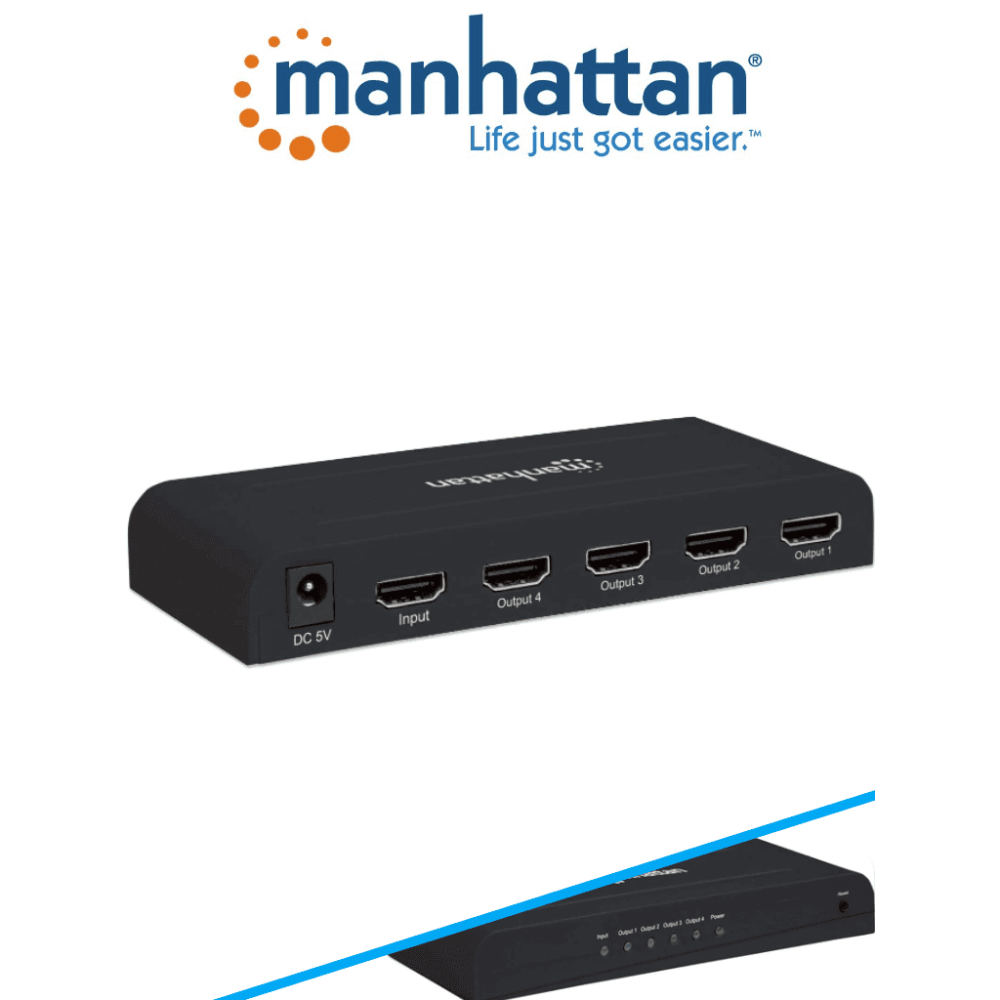 207515 MAN0560006 MANHATTAN 207515 - Splitter / Divisor de Video