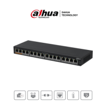 DH-PFS3016-16GT-190 DHT1850012 DAHUA DH-PFS3016-16GT-190 - Switch