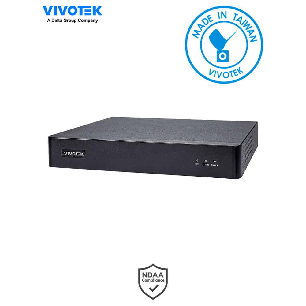 ND9213P VIV0180002 VIVOTEK ND9213P - NVR 4 Canales/ 1 Bahia/ 4 pu