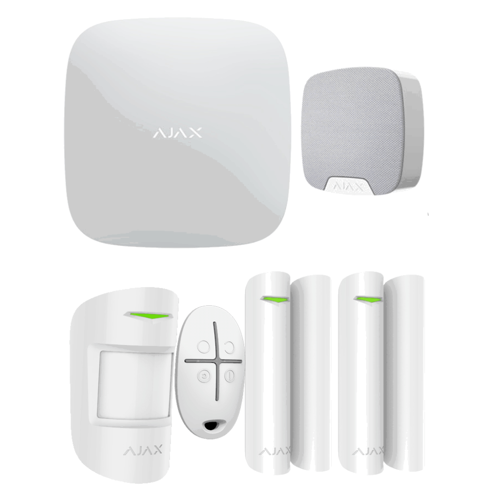 AJAX RES-2-1-SI-LL AJX2480002 AJAX KIT RESIDENCIAL - Panel de al