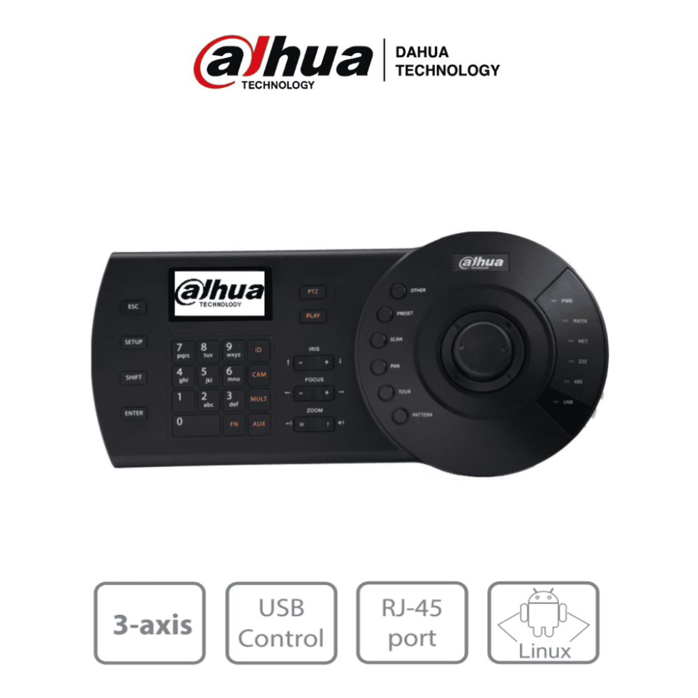 DHI-NKB1000-E DHT0460002 DAHUA NKB1000-E - Teclado Controlador IP
