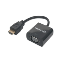 151467 MAN0440003 MANHATTAN 151467 - Convertidor HDMI a VGA/ Puer