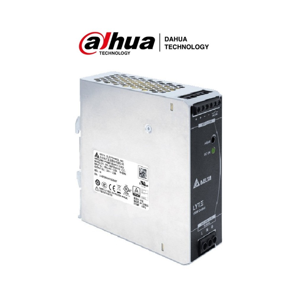 DRL-48V120W1AAD DAC1710002 DAHUA DRL-48V120W1AAD - Fuente de Alim