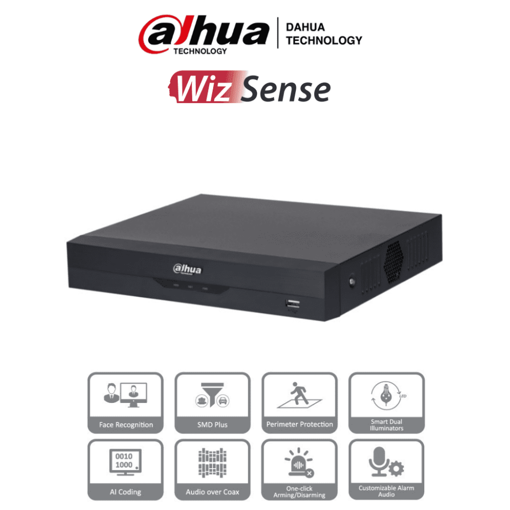 DH-XVR5104HS-I3 DHT0350012 DAHUA XVR5104HS-I3 - DVR de 4 Canales