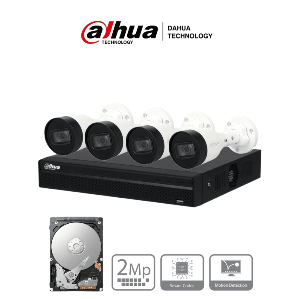 DH-KIT/NVR1104HS-P-S3/H-1T/4-HFW1230S1P-0280B-S5-QH2 DHT0250018 D