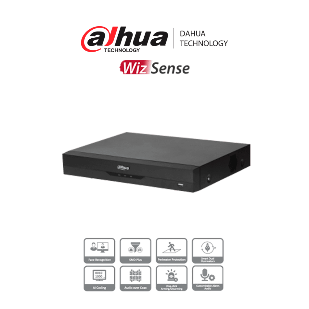 DH-XVR5104HE-I3 DHT0350013 DAHUA XVR5104HE-I3 - DVR de 4 Canales