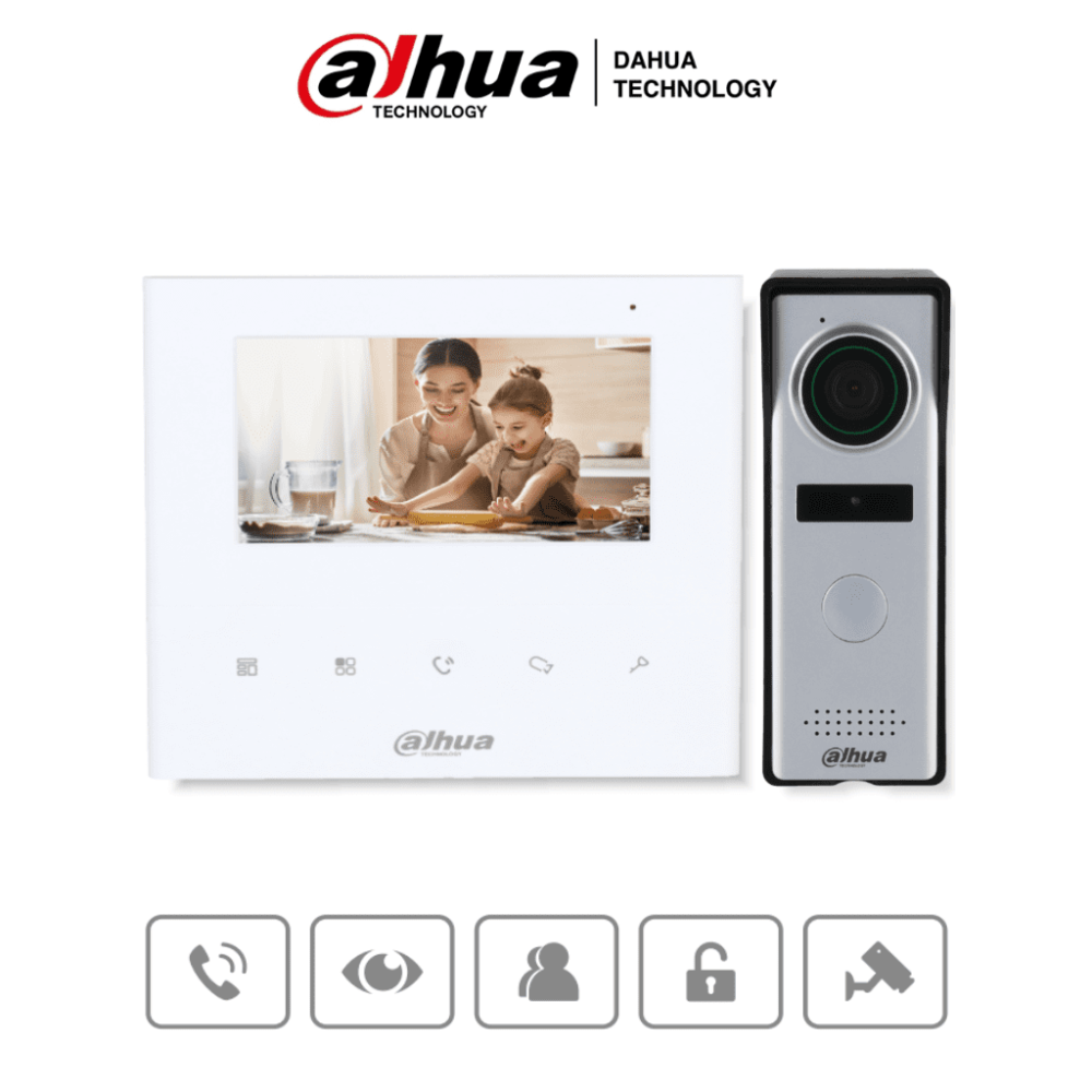 DHI-KTA04 DHT2390002 DAHUA KTA04 - Kit de Videoportero Analogico/