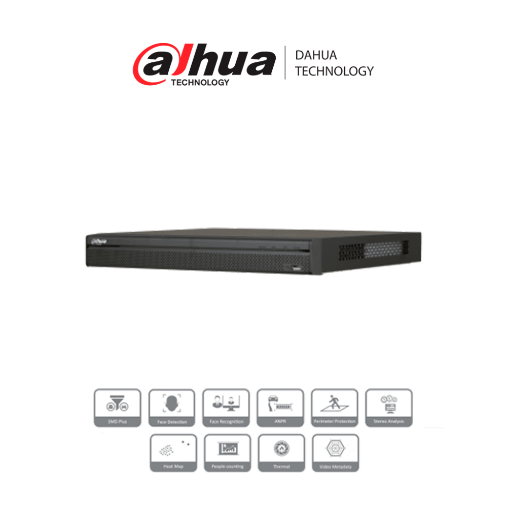 DHI-NVR5216-8P-4KS2 DHT0200010 DAHUA DHI-NVR5216-8P-4KS2 - NVR de