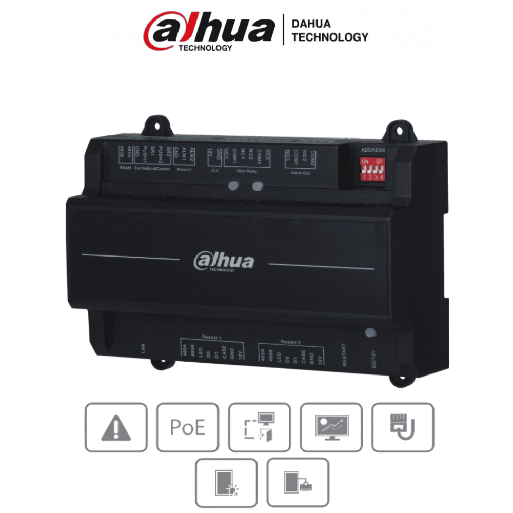 DHI-ASC2202B(T) DHT0720016 DAHUA DHI-ASC2202B(T) - Panel de Contr
