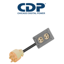 AD20AMP CDP1600001 CDP AD20AMP - Adaptador de clavija para NEMA 2