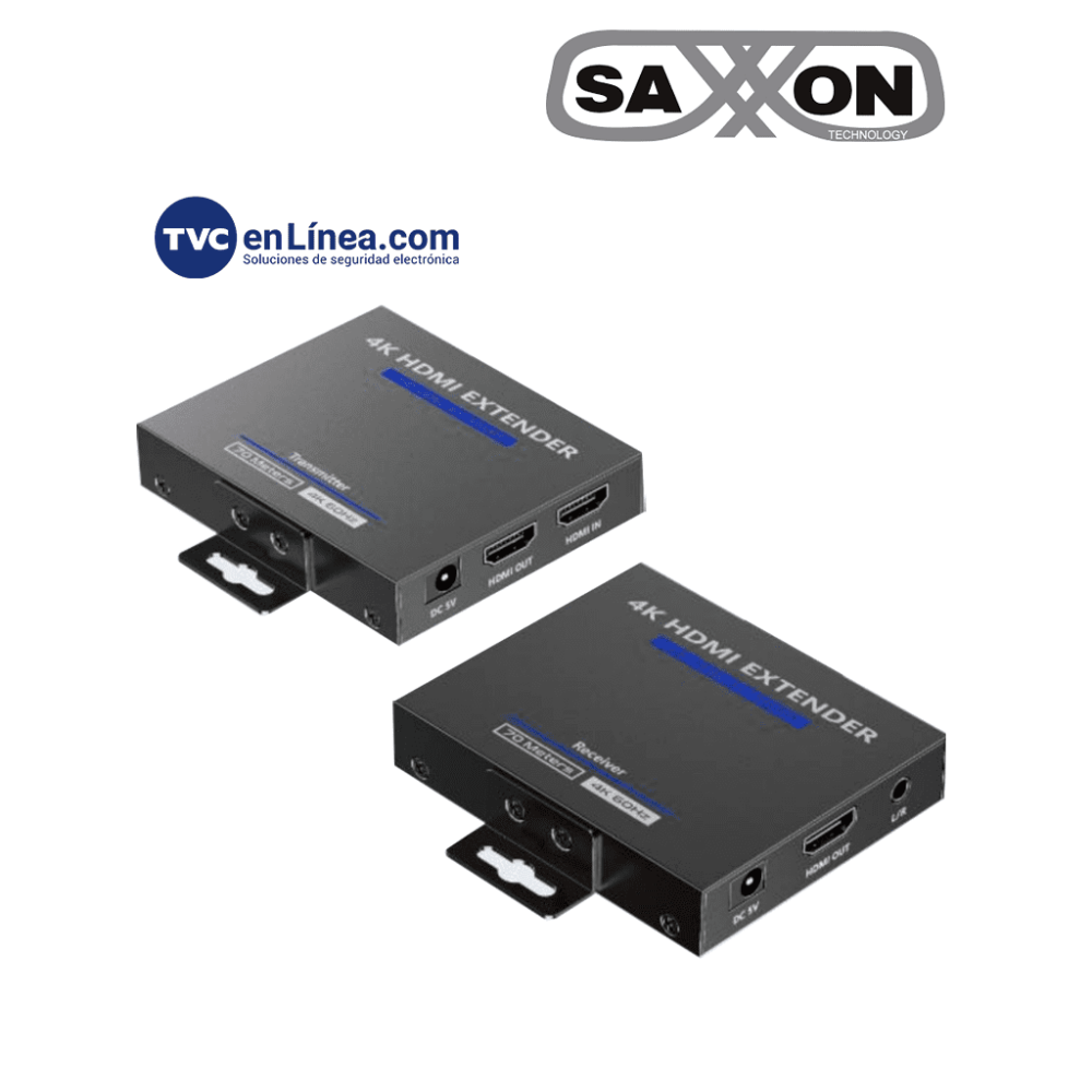 LKV565P SXN0570007 SAXXON LKV565P- Kit extensor HDMI de 2 Puertos