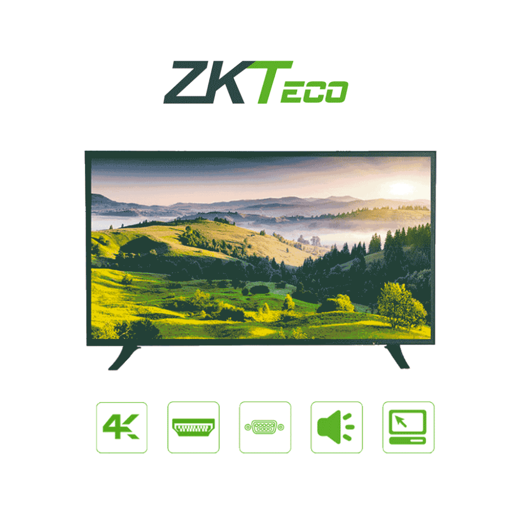ZD43-4K ZKT0520004 ZKTECO ZD434K-Monitor LED UHD Profesional de 4