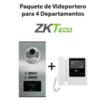VE04A01PAQ4P ZKT2170005 ZKTeco VE04A01PAQ4P - Paquete de Videopor