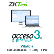 TITANIUM CERO ZKA6020009 ZKACCESO TITANIUM - Licencia para contro