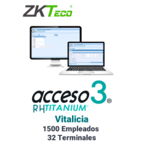 TITANIUM IV ZKA6020013 ZKACCESO TITANIUM4P - Licencia para contro