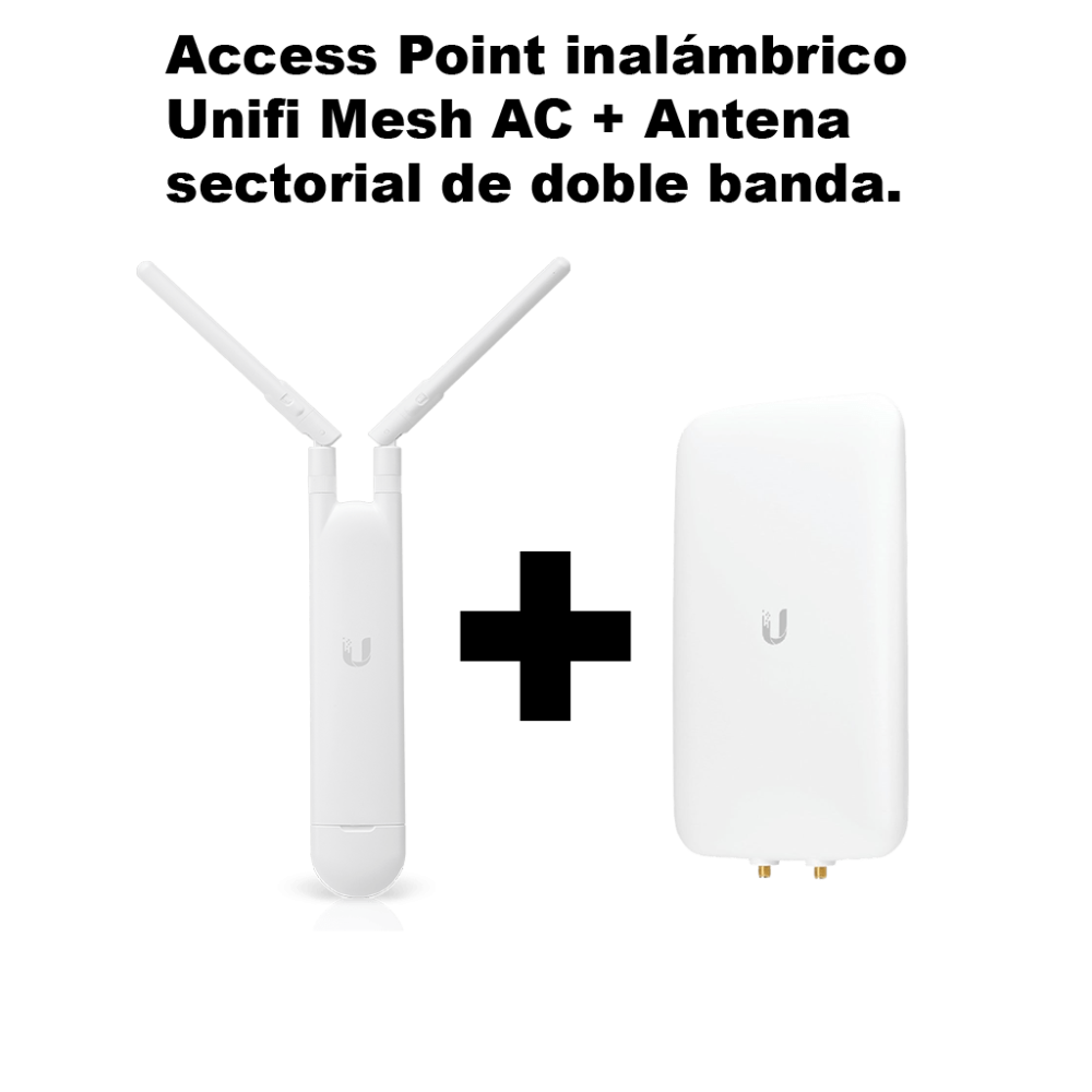 UAP-AC-M UBI4220001 KIT-Access Point Inalambrico Unifi Mesh AC y