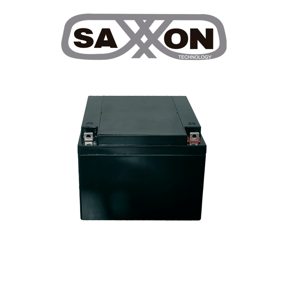 CBAT24AH SXN2360011 SAXXON CBAT24AH - Bateria de respaldo de 12 v