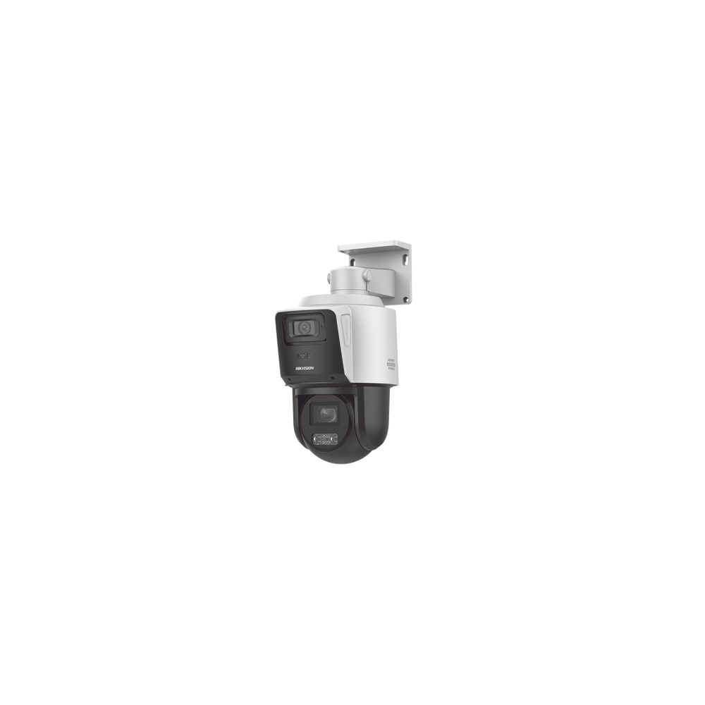 DS2SE3C404MWGE14 TandemVu PTZ IP 4 Megapixel con Cmara Panoramica 4 Megapixel / 4X Zoom / Dual Light (40 mts IR  30 mts Luz Bla