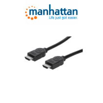 MANHATTAN 306133 MANHATTAN 306133 Cable HDMI de alta velocidad de 5m / Macho a macho / Blindado / Color negro / Resolucin 4K30Hz