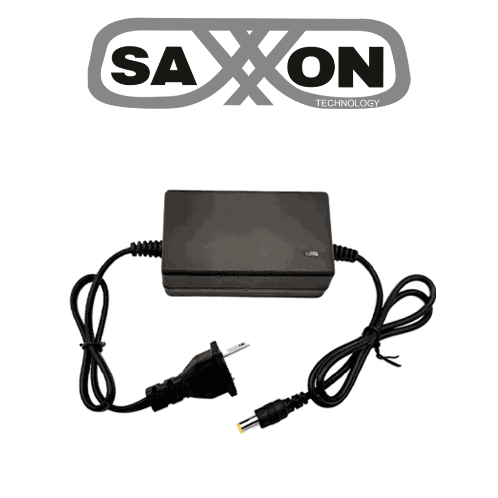 SAXXON SW00120200S10 SAXXON SW00120200S10 -  Fuente de poder regulada de 12 Vcc  2 Amp / Led indicador / Ideal para Cmaras de CC