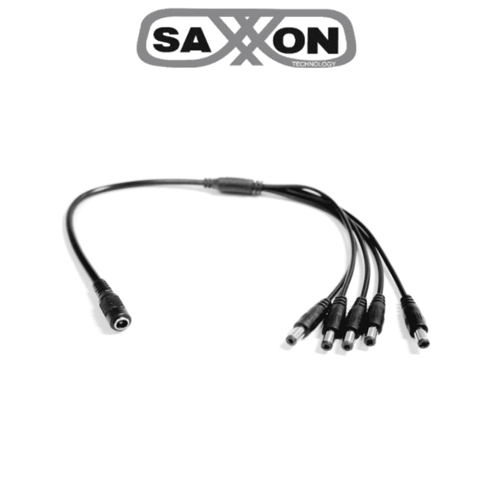 SAXXON SXF55 SAXXON SXF55 - Divisor de energa / Tipo pulpo / 1 Conector hembra / 5 Conectores macho / Cable de cobre SXN2310003