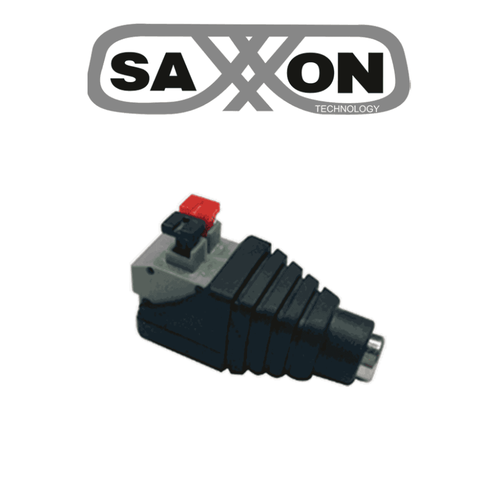 SAXXON SX53A SAXXON SX53A - Adaptadores Hembra Tipo Jack Polarizado / Paquete de 10 piezas / Terminales de Presin / Fcil Instala