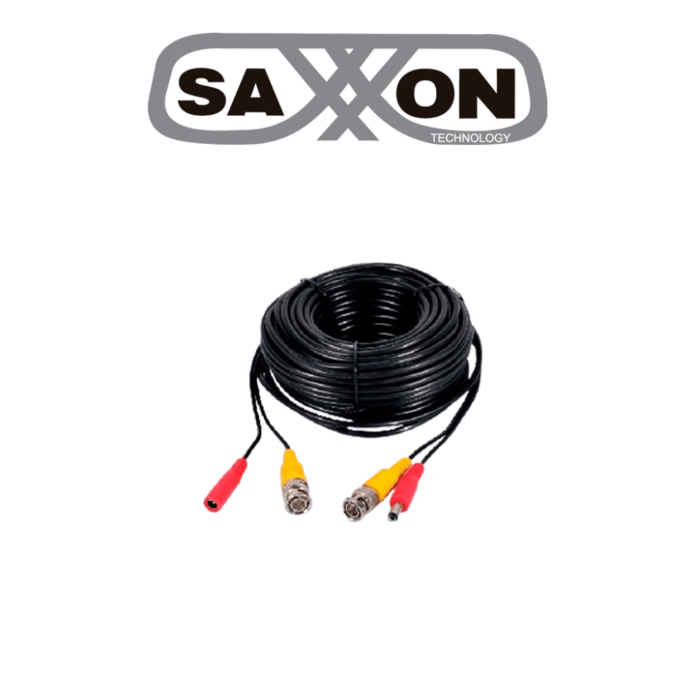 SAXXON SXWB40 SAXXON SXWB40 - Cable de 40 Metros armado para video y energa / Optimizado para cmaras 4K / Conectores BNC y de en