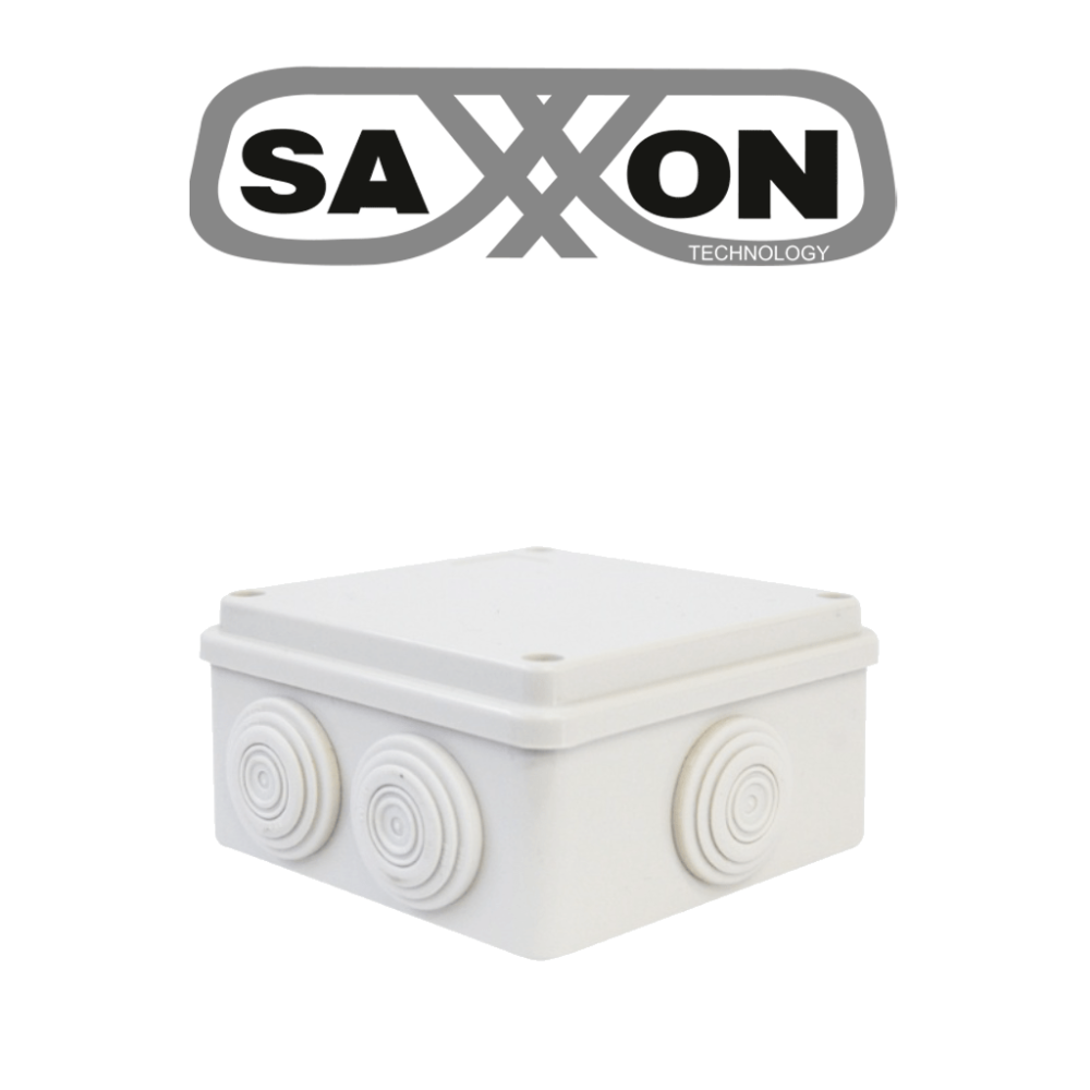 SAXXON SXWD010 SAXXON SXWD010 - Caja de conexiones con 7 entradas / PVC libre de halgenos / Compatible con cmaras Bullet y Domo