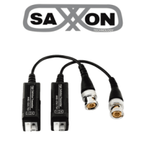 SAXXON SXCF200 SAXXON SXCF200 - Par de Transceptores Pasivos 4 en 1 / 1080P hasta 250 Metros / 720P hasta 300 Metros / Soporta H