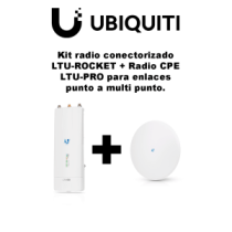 UBIQUITI LTUROCKET KIT - LTU-ROCKET  LTU-PRO para enlaces Punto a multi Punto /Ideal
